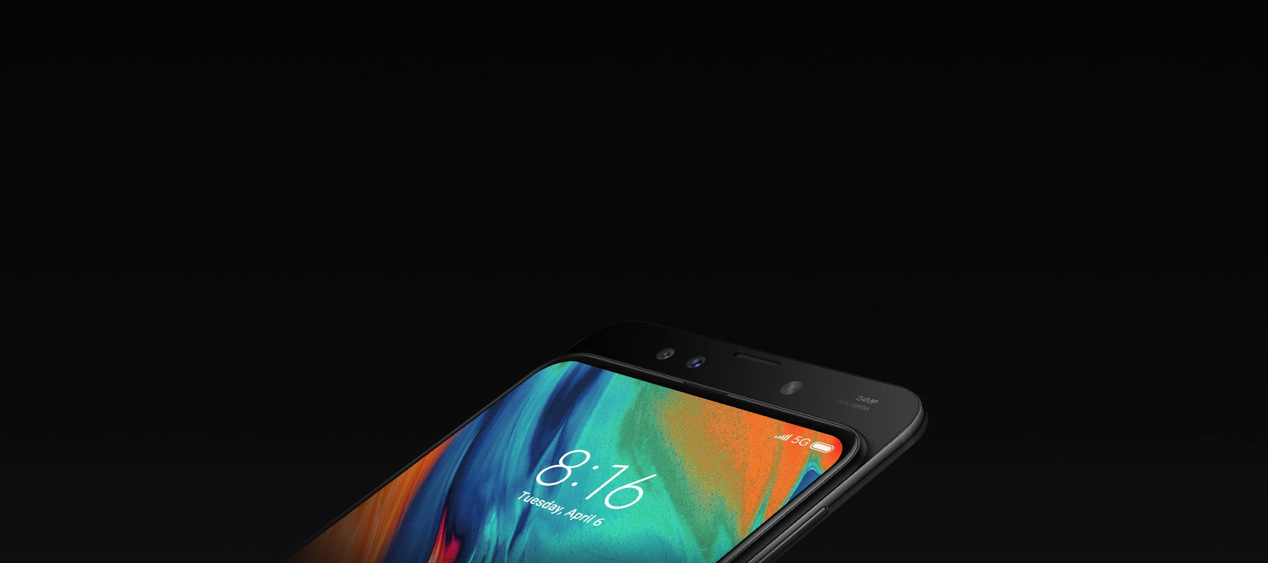 Xiaomi Mi Mix 3 5G画面スライド
